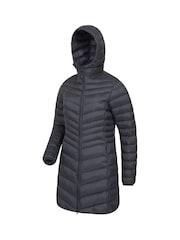 Mountain Warehouse Black Florence Womens Long Padded Coat - Image 5 of 5