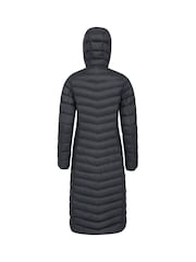 Mountain Warehouse Black Florence Womens extra Long Padded Coat - Image 4 of 5