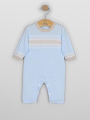 Emile Et Rose Magnus - Stickad Body med Fairisle Diamond Design - Bild 2 av 3