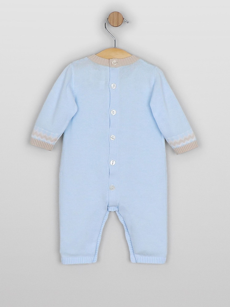 Emile Et Rose Magnus - Stickad Body med Fairisle Diamond Design - Bild 3 av 3