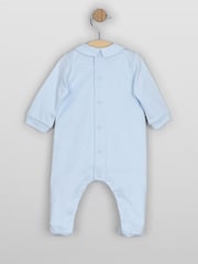 Emile Et Rose Michael - All-In-One With Pleated Embroidered Inset Yoke & Hat - Bild 3 von 4