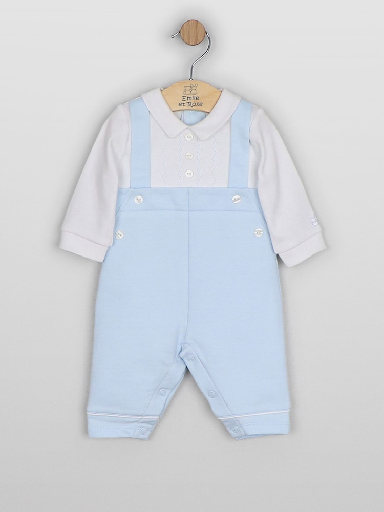 Emile Et Rose Maddok - 2U1 stilu dungaree Kombinezon sa vezenom košuljom - Slika 2 od 4 Emile Et Rose Maddok - 2U1 stilu dungaree Kombinezon sa vezenom košuljom - Slika 2 od 4