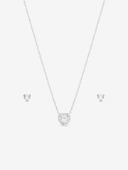 Simply Silver Halo Heart Set - Confezione regalo - Immagine 1 di 2