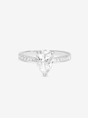 Anillo de compromiso Simply Silver con forma de pera - Estuche de regalo - Imagen 1 de 1
