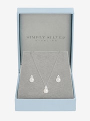 Simply Argento - Set di perle di acqua dolce - Confezione regalo - Immagine 3 di 3