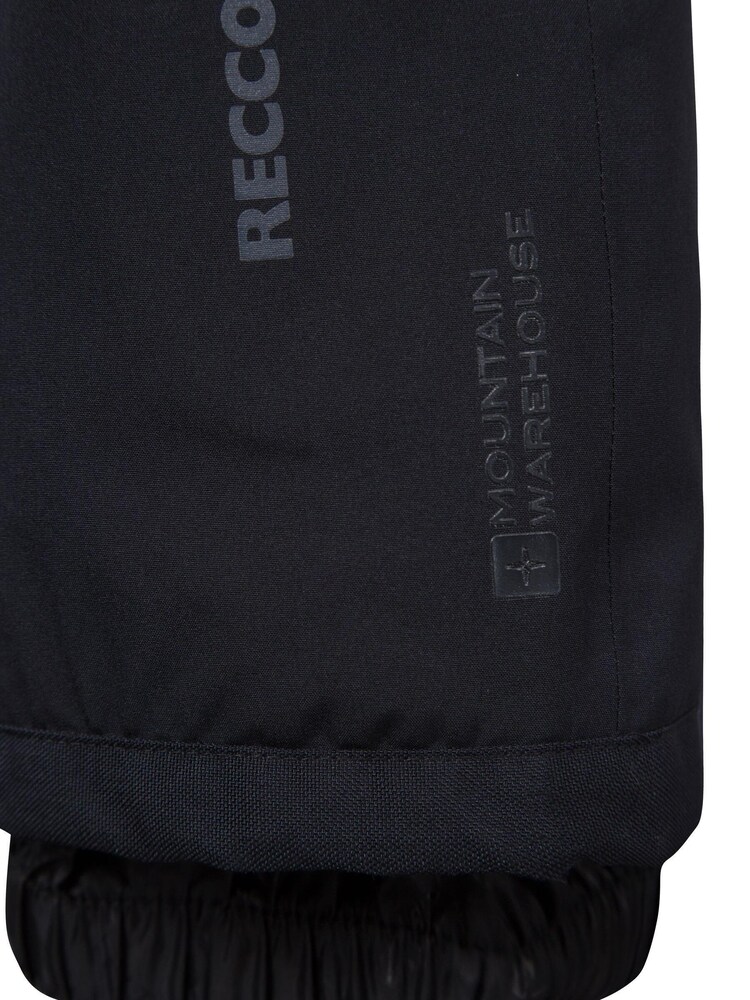 Mountain Warehouse Black Isola Womens Extreme Recco Ski Trousers - Short Length - Image 5 of 5