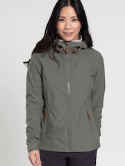 Mountain Warehouse Khaki Green Iona Womens Softshell Jacket - Image 1 of 1