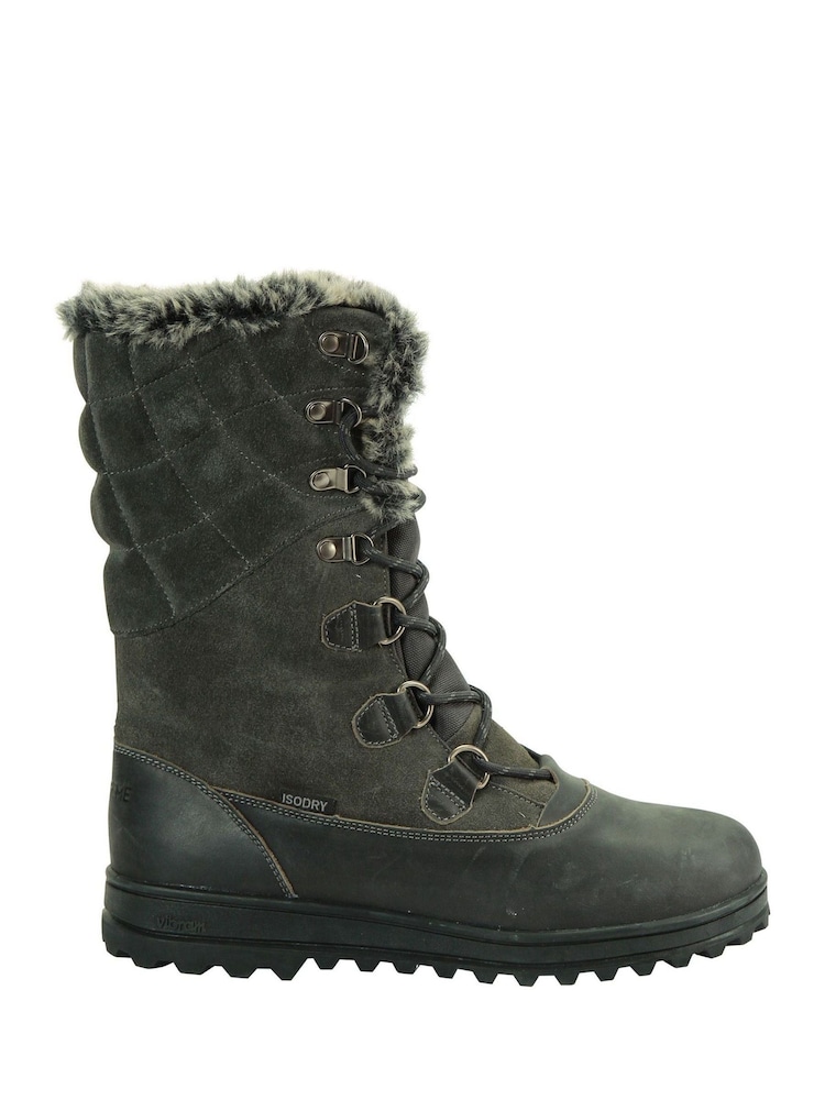 Mountain Warehouse Grey Vostock Womens Snow Walking Boots - Image 1 of 1