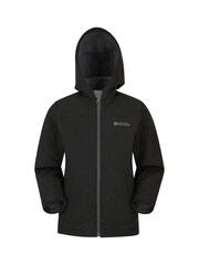 Mountain Warehouse Black Exodus Kids Water Resistant Softshell - Image 1 of 5