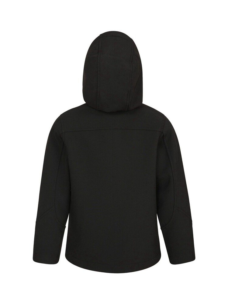 Mountain Warehouse Black Exodus Kids Water Resistant Softshell - Image 2 of 5