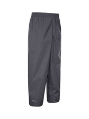 Mountain Warehouse Grey Pakka Kids Waterproof Over Trousers - Image 4 of 5