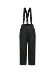 Mountain Warehouse Black Raptor Kids Snow Trousers - Image 1 of 5