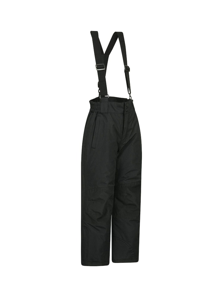 Mountain Warehouse Black Raptor Kids Snow Trousers - Image 2 of 5