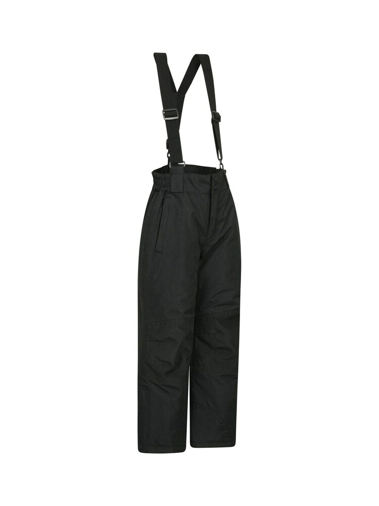 Mountain Warehouse Black Raptor Kids Snow Trousers - Image 2 of 5 Mountain Warehouse Black Raptor Kids Snow Trousers - Image 2 of 5