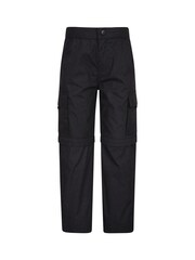 Mountain Warehouse Black Mountain Warehouse Active Kids Convertible Trousers - Image 1 of 1