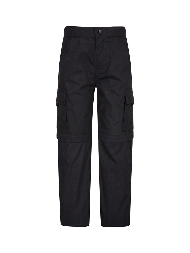 Mountain Warehouse Black Mountain Warehouse Active Kids Convertible Trousers - Image 1 of 1