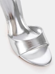Novo Silver Rosie Heeled Mule Stiletto Sandals - Image 5 of 6