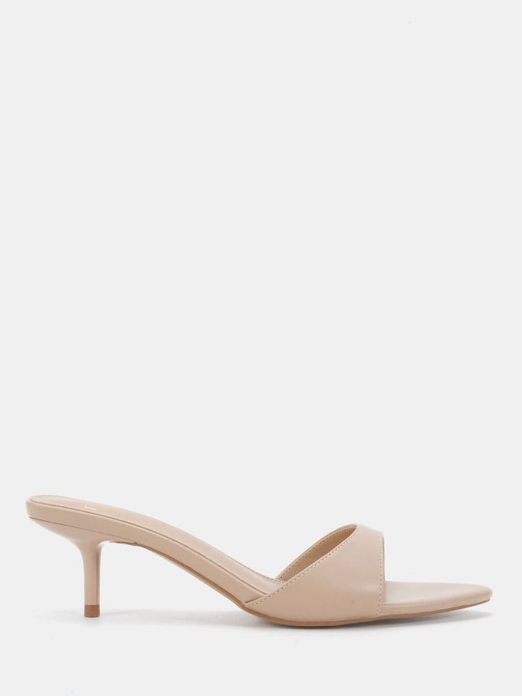 Novo Nude Rachel Mid Heel Pointed Toe Mule Sandals - Image 1 of 6