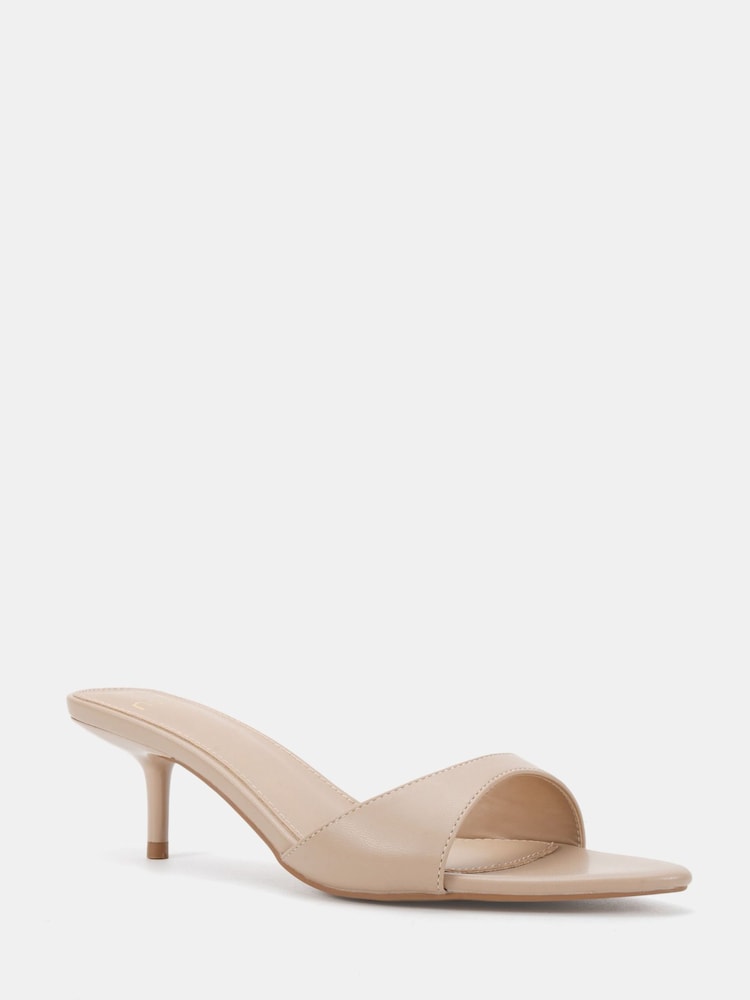 Novo Nude Rachel Mid Heel Pointed Toe Mule Sandals - Image 2 of 6