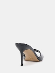 Novo Black Rosie Heeled Mule Stiletto Sandals - Image 4 of 6