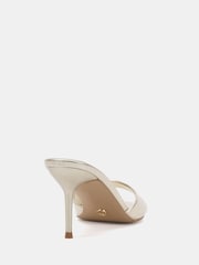 Novo Gold Rosie Heeled Mule Stiletto Sandals - Image 4 of 6