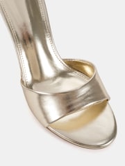 Novo Gold Rosie Heeled Mule Stiletto Sandals - Image 5 of 6
