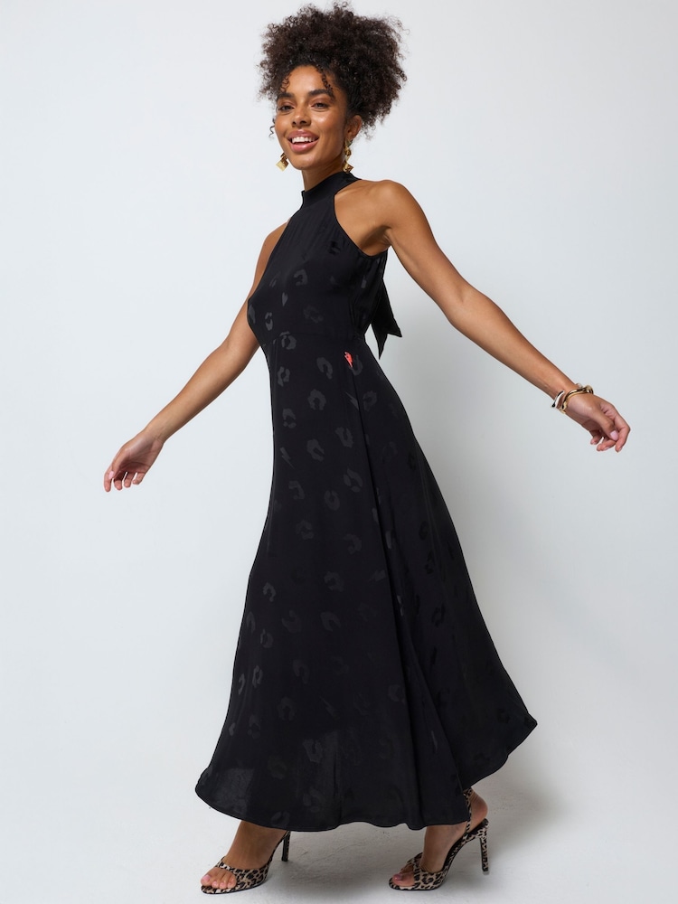 SCAMP & DUDE Jacquard Halter Neck Midi Dress - Bilde 6 av 6 SCAMP & DUDE Jacquard Halter Neck Midi Dress - Bilde 6 av 6