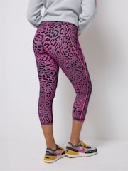 SCAMP & DUDE Activewear 7/8 Leggings léopard Ray - Image 3 de 4