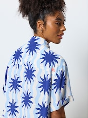 SCAMP & DUDE Blue Sunstar Shirt - Image 4 of 5