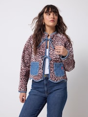 SCAMP & DUDE Blue Denim Quilted Reversible Jacket - Image 5 of 5