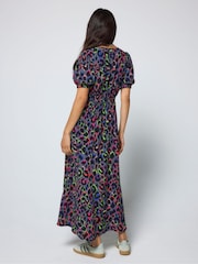 SCAMP & DUDE Grey Midi Tea Dress - Image 2 of 4