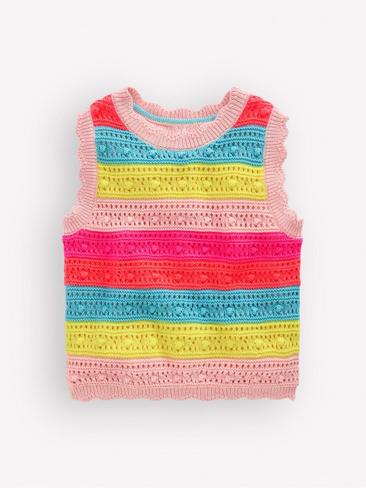 Boden Pointelle Knitted Vest - Bild 1 von 3