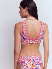 Boden Pink Porto Bikini Top - Image 3 of 6