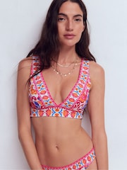 Boden Pink Porto Bikini Top - Image 4 of 6