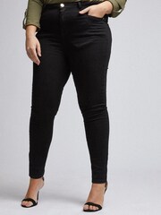 Dorothy Perkins Black Curve Shape & Lift Skinny Jeans - Image 1 of 4