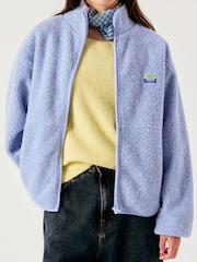 American Vintage Blue Hoktown Fleece Jacket - Image 1 of 5