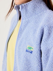American Vintage Blue Hoktown Fleece Jacket - Image 3 of 5