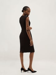 Hobbs Black Petite Lea Dress - Image 2 of 5