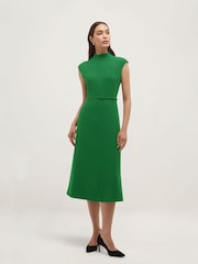 Hobbs Green Petite Mae Dress - Image 1 of 5