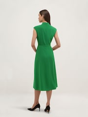 Hobbs Green Petite Mae Dress - Image 2 of 5