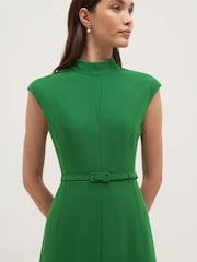 Hobbs Green Petite Mae Dress - Image 3 of 5