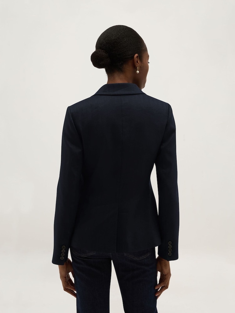 Hobbs Blue Analise Jacket - Image 2 of 5