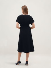 Hobbs Blue Petite Melina Dress - Image 2 of 5