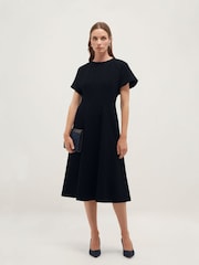 Hobbs Blue Petite Melina Dress - Image 4 of 5