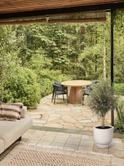 elho White Amber Grail Indoor and Outdoor Plant Pot - Image 2 of 6