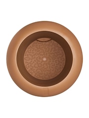 elho Brown Amber Roll High Indoor and Outdoor Plant Pot - Image 6 of 6