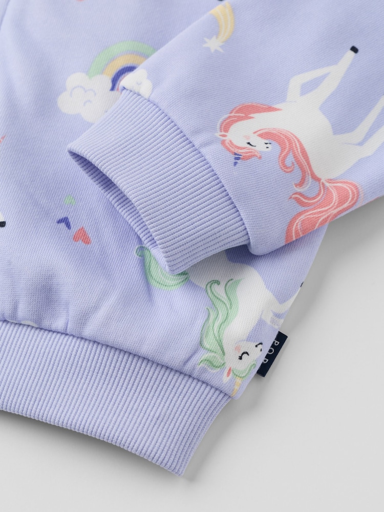 Polarn O. Pyret Long Sleeve Unicorn Top - Bild 3 von 3