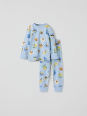Polarn O. Pyret Blue Pyjamas - Image 1 of 4