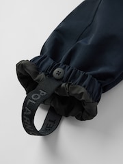 Polarn O. Pyret Blue Waterproof Shell Trousers - Image 4 of 5