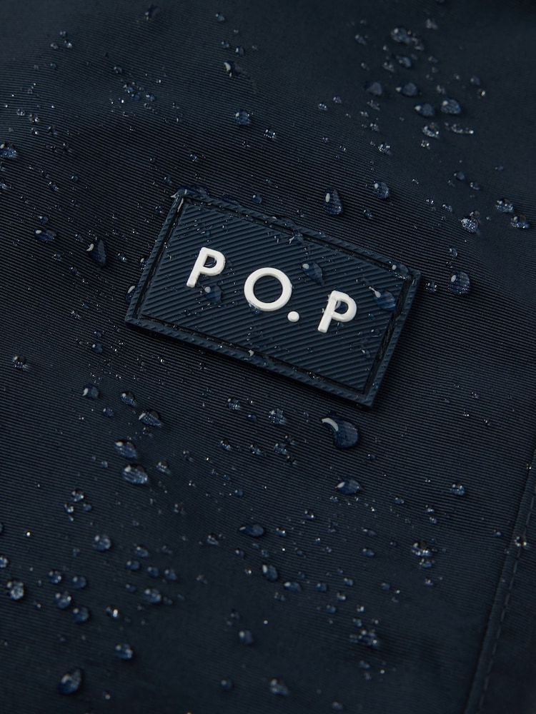 Polarn O. Pyret Blue Waterproof Shell Trousers - Image 5 of 5 Polarn O. Pyret Blue Waterproof Shell Trousers - Image 5 of 5